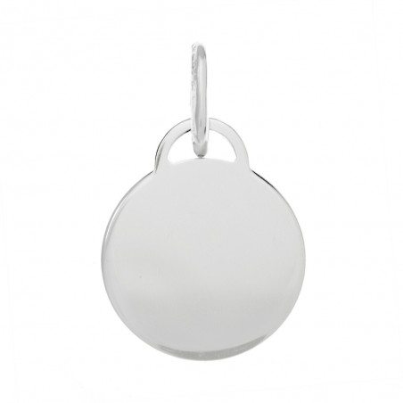 Colgante chapa para grabar Plata de Ley - Karissma