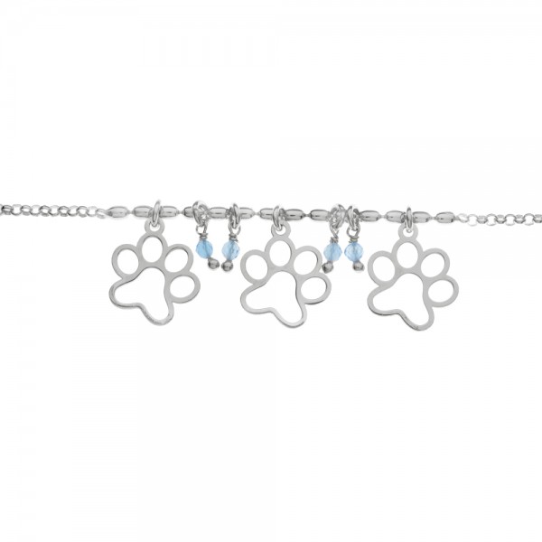 Pulsera triple huella Plata de Ley | Karissma