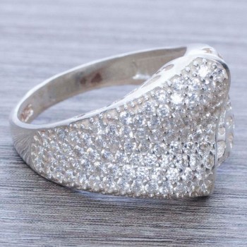 Anillo calado cinta Plata de Ley 925 2