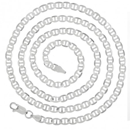 Collar Banana hombre de Plata de Ley | Karissma