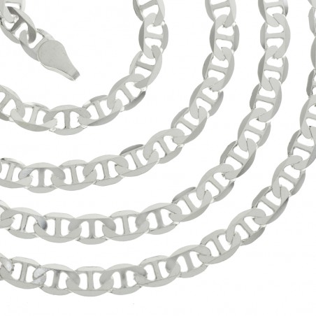 Collar Banana hombre de Plata de Ley | Karissma