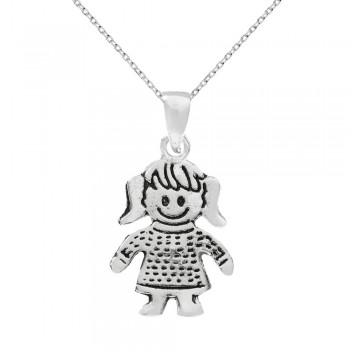 Collar niña Plata de Ley - Karissma