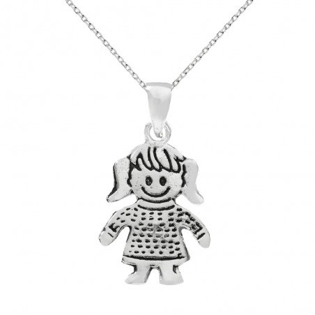 Collar niña Plata de Ley - Karissma