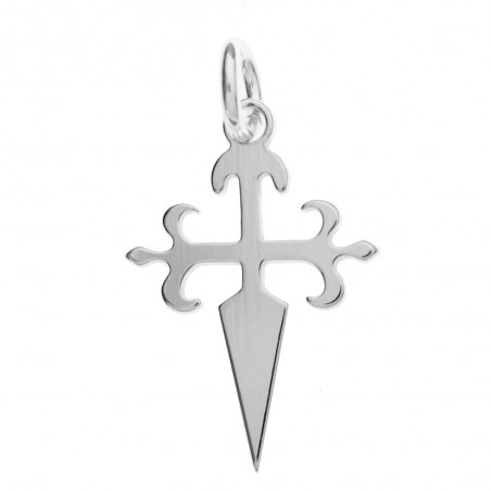 Colgante cruz de Santiago Plata de Ley - Karissma