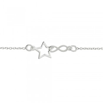 Pulsera estrella & infinito Plata de Ley | Karissma 2