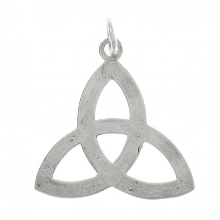 Colgante nudo de la Trinidad o triqueta Plata de Ley - Karissma