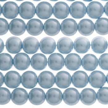 Tira perlas de cristal azul - Karissma