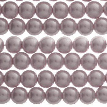 Tira perlas de cristal malva - Karissma