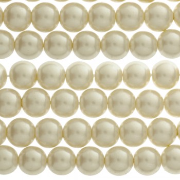 Tira perlas de cristal beige - Karissma