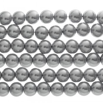 Tira perlas de cristal gris - Karissma