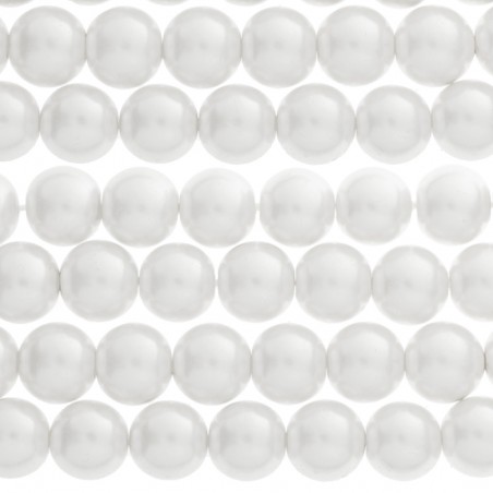 Tira perlas de cristal blanco - Karissma