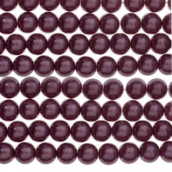 Tira perlas de cristal morado - Karissma