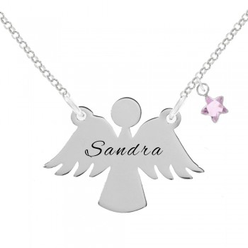 Colgante Primera Comunión personalizado Plata de Ley | Karissma 2