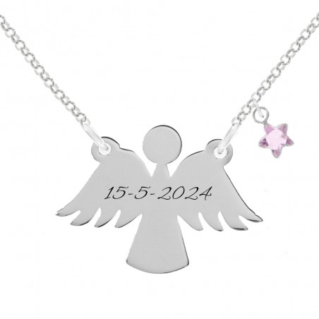 Colgante Primera Comunión personalizado Plata de Ley | Karissma