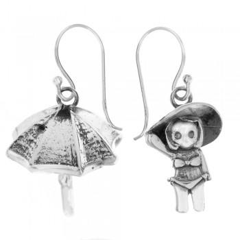Pendientes Beach Lovers Plata de Ley - Karissma