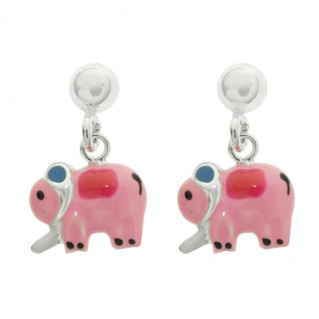 Pendientes elefante Plata de Ley - Karissma