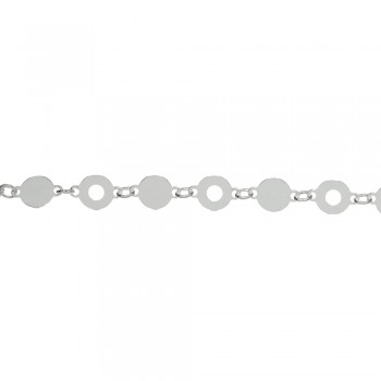 Tobillera círculos Plata de Ley | Karissma 2