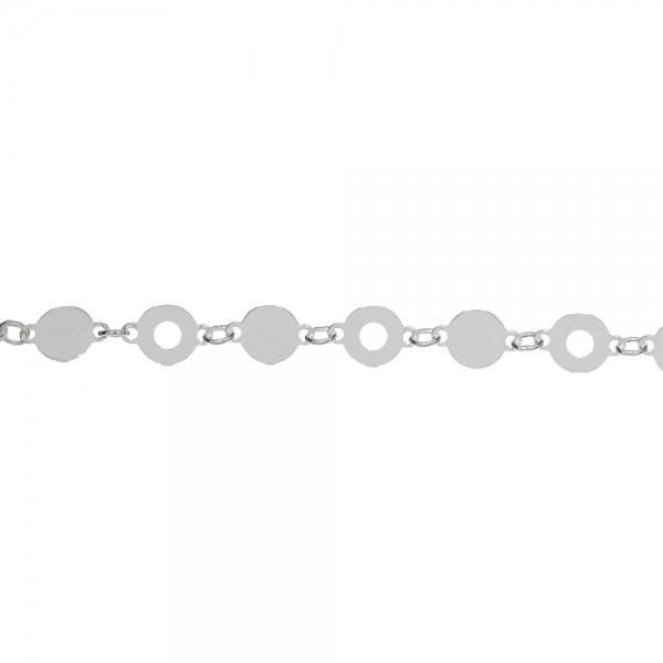 Tobillera círculos Plata de Ley | Karissma