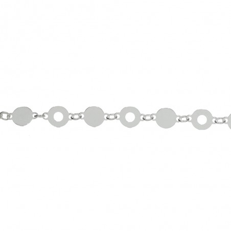 Tobillera círculos Plata de Ley | Karissma