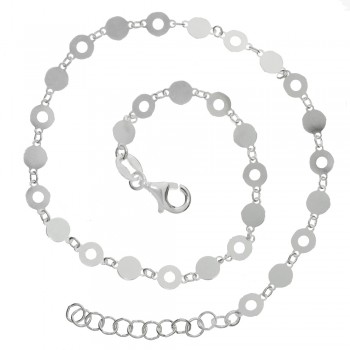 Tobillera círculos Plata de Ley | Karissma