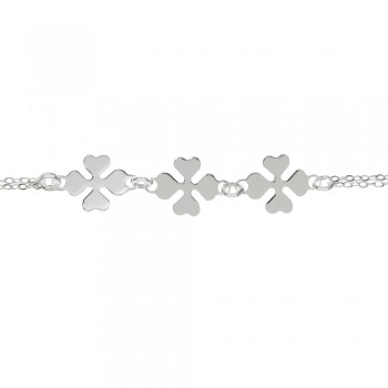 Pulsera eslabón cadena con estrella Plata de Ley| Karissma 2