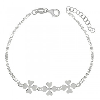 Pulsera eslabón cadena con estrella Plata de Ley| Karissma