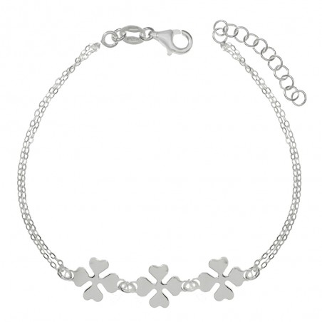 Pulsera eslabón cadena con estrella Plata de Ley| Karissma