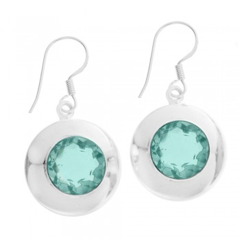 Pendientes aguamarina Plata de Ley - Karissma