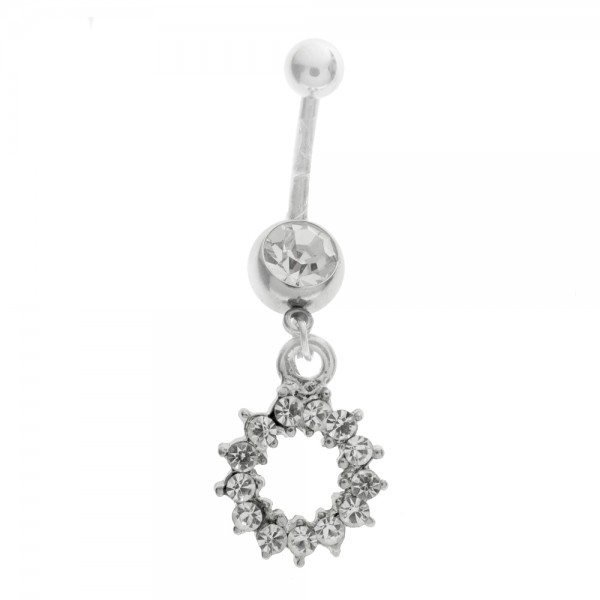 Piercing ombligo sol acero - Karissma