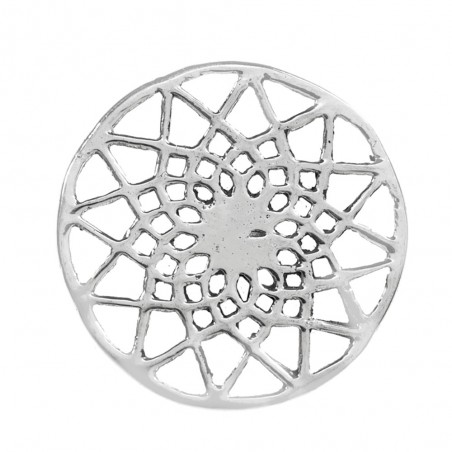 Tobillera Mandala Plata de Ley