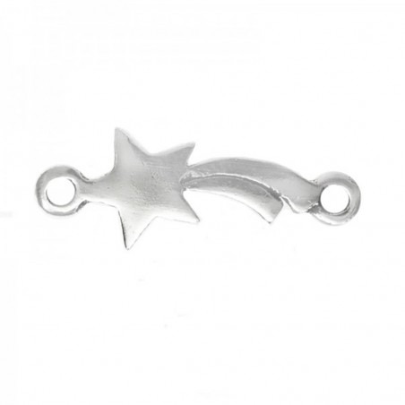 Tobillera estrella fugaz Plata de Ley