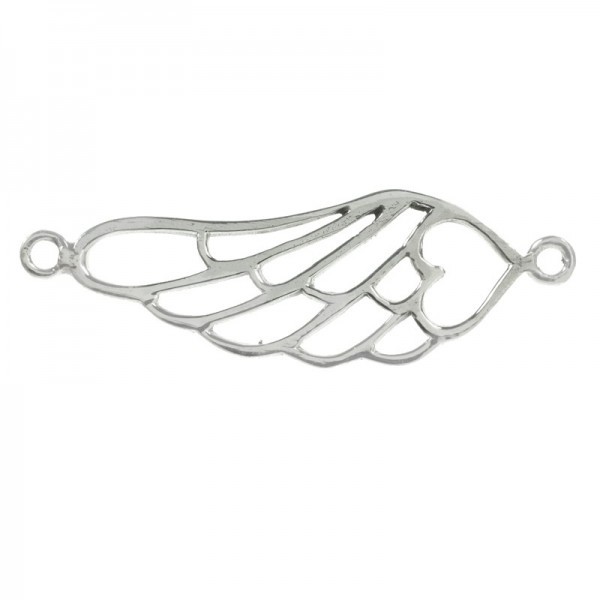 Tobillera ala calada Plata de Ley