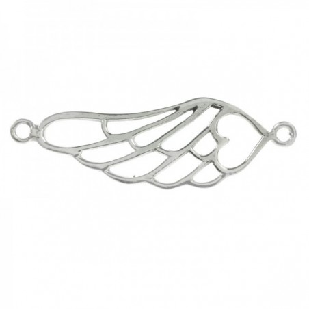 Tobillera ala calada Plata de Ley