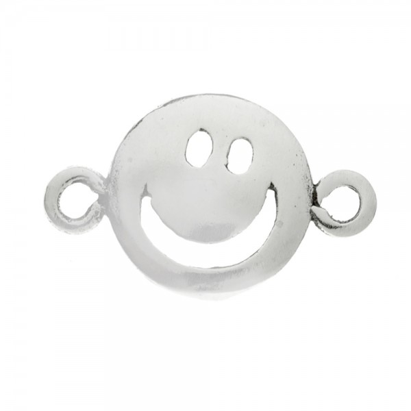Tobillera Smiley Plata de Ley 925 | Karissma