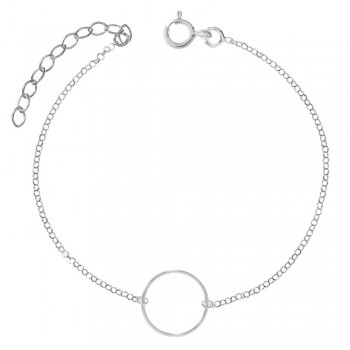 Tobillera Karma Plata de Ley 925 - Karissma