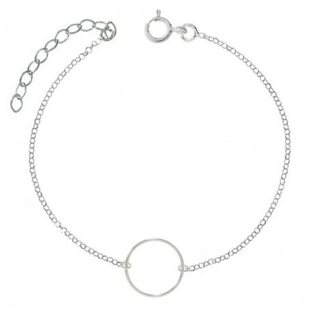 Tobillera Karma Plata de Ley 925 - Karissma