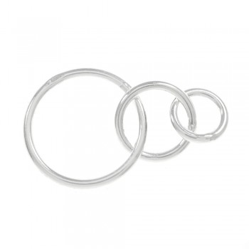 Tobillera triple Karma Plata de Ley 925 | Karissma 2