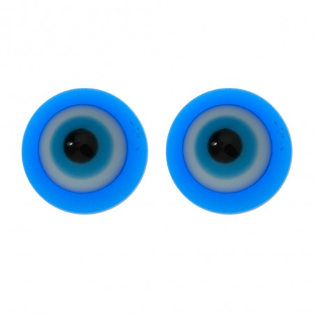 Pendientes ojo turco Plata de Ley - Karissma