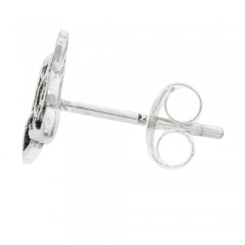 Pendientes nudo de bruja mini Plata de Ley - Karissma 2