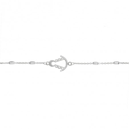 Pulsera Virgen del Rocío Plata de Ley | Karissma