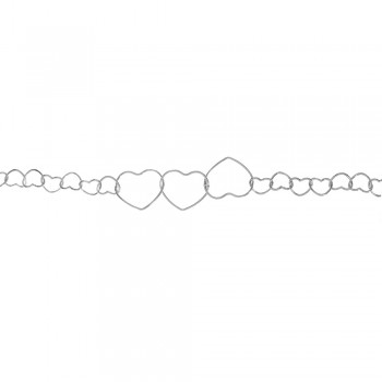 Pulsera mil y un corazones Plata de Ley | Karissma 2