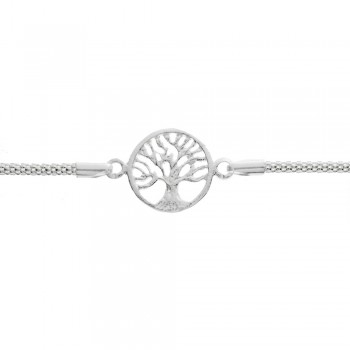 Pulsera coreana árbol de la vida Plata de Ley | Karissma 2