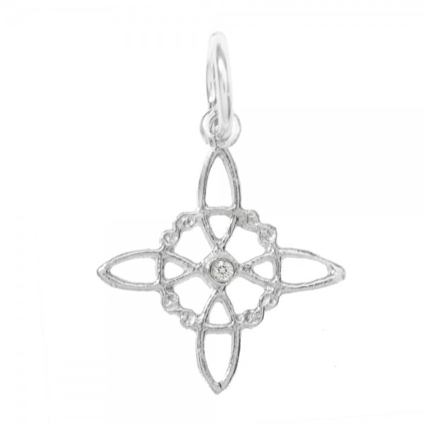 Collar mini Nudo de Bruja Plata de Ley | Karissma