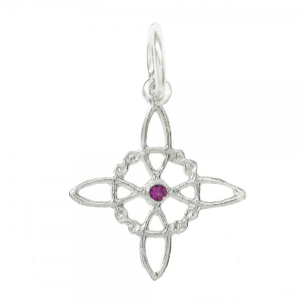 Amuleto mini Nudo de Bruja signos Fuego | Karissma