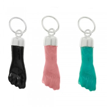 Amuleto puño de Higa Plata de Ley