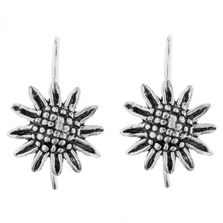 Pendientes girasol Plata de Ley 925 - Karissma