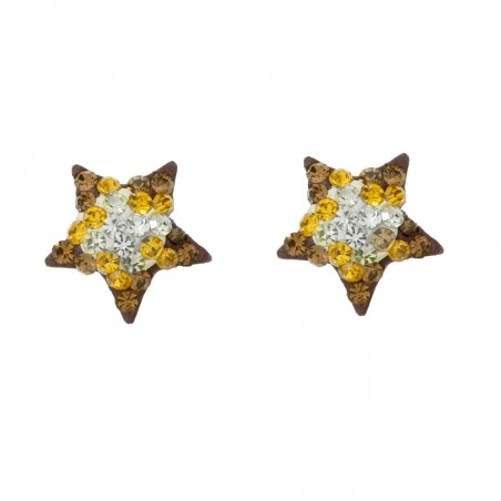 Pendientes estrella Plata de Ley 925 - Karissma