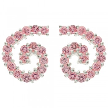 Pulsera cuarzo rosa oval Plata de Ley - Karissma