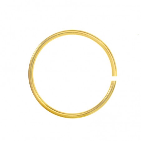 20 piercing dorado 10 mm Plata de Ley | Karissma