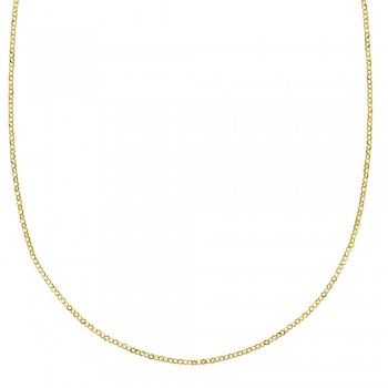 Cadena Roló ajustable dorada Plata de Ley 925 - Karissma